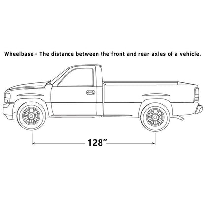 2005-2012 Toyota Tacoma 2.7L 128" Wheelbase Exhaust Muffler Assembly