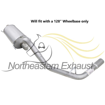 2005-2012 Toyota Tacoma 2.7L 128" Wheelbase Exhaust Muffler Assembly