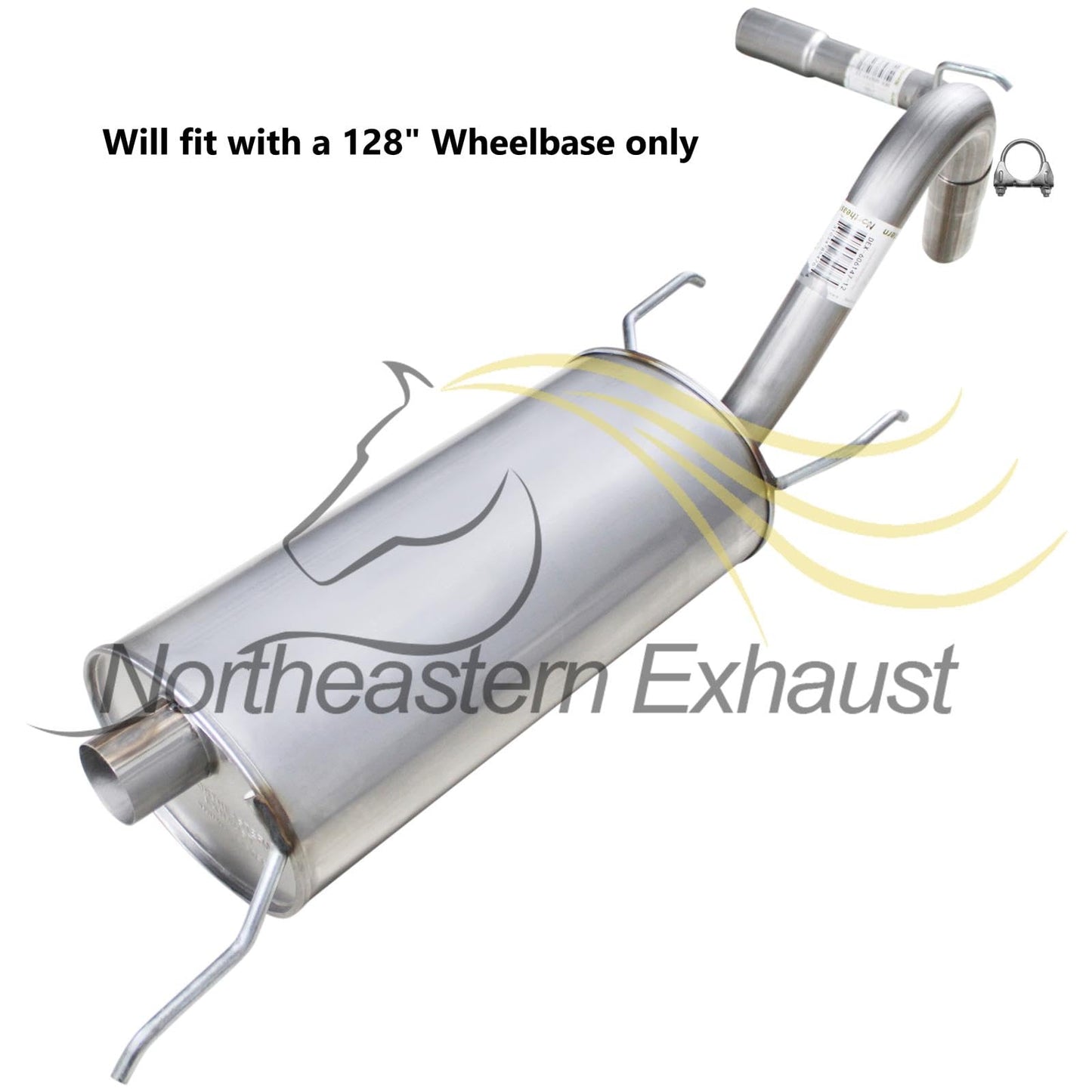 2005-2012 Toyota Tacoma 2.7L 128" Wheelbase Exhaust Muffler Assembly