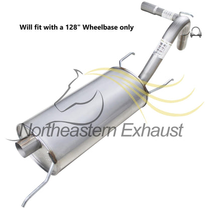 2005-2012 Toyota Tacoma 2.7L 128" Wheelbase Exhaust Muffler Assembly