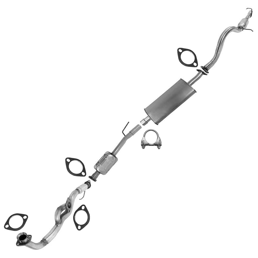 2005-2006 Mercury Mariner 3.0L Exhaust Y Pipe, Catalytic Converter, Muffler & Tail Pipe