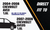 Exhaust Front Flex Pipe for 2004-2008 Chevrolet Aveo 1.6L | 2007-2008 Chevrolet Aveo5 1.6L