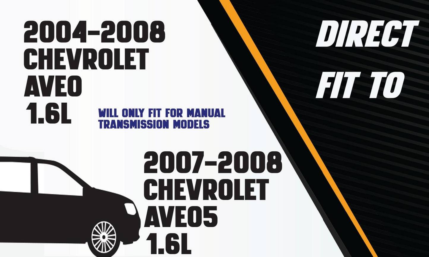 2004-2008 Chevrolet Aveo 1.6L | 2007-2008 Chevrolet Aveo5 1.6L Exhaust Front Flex Pipe