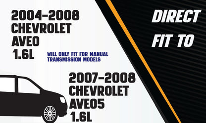 2004-2008 Chevrolet Aveo 1.6L | 2007-2008 Chevrolet Aveo5 1.6L Exhaust Front Flex Pipe