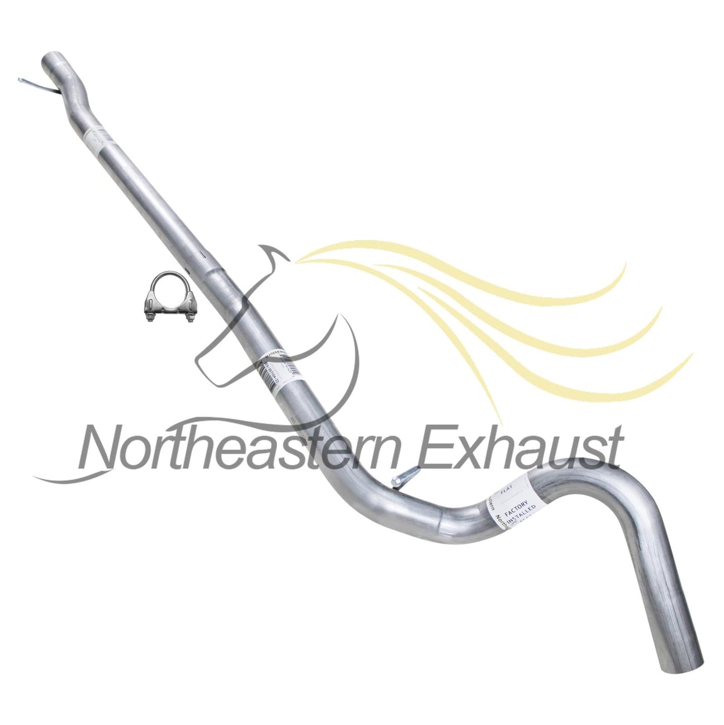 2007-2011 Jeep Wrangler 3.8L 4-Door Exhaust Intermediate Pipe