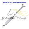 2009-2014Nissan Maxima 3.5L and 2016-2019 Nissan Maxima 3.5L  Catalytic Converters, Resonator & Mufflers