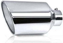 Colt Exhaust Bolt on Rolled Edge Slant Stainless Exhaust Tip 4 Inch x 7 Inch x 15 Inch