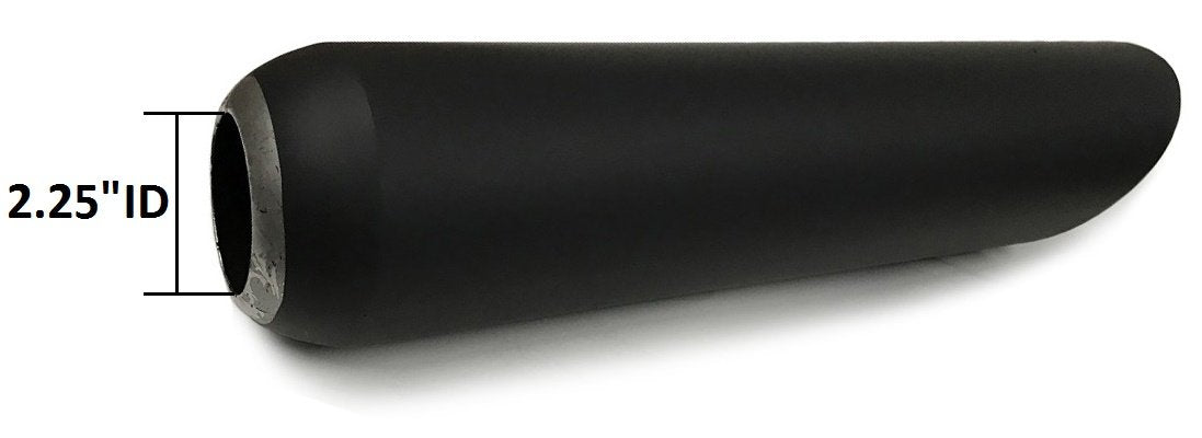 Colt Exhaust | Stainless Steel Powder Coated Black Universal Truck Exhaust Tip