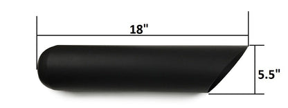 Colt Exhaust | Stainless Steel Powder Coated Black Universal Truck Exhaust Tip