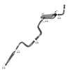 2008-2009 Pontiac G6 2.4L Exhaust Resonator, Intermediate Pipe, Muffler and Tail Pipe