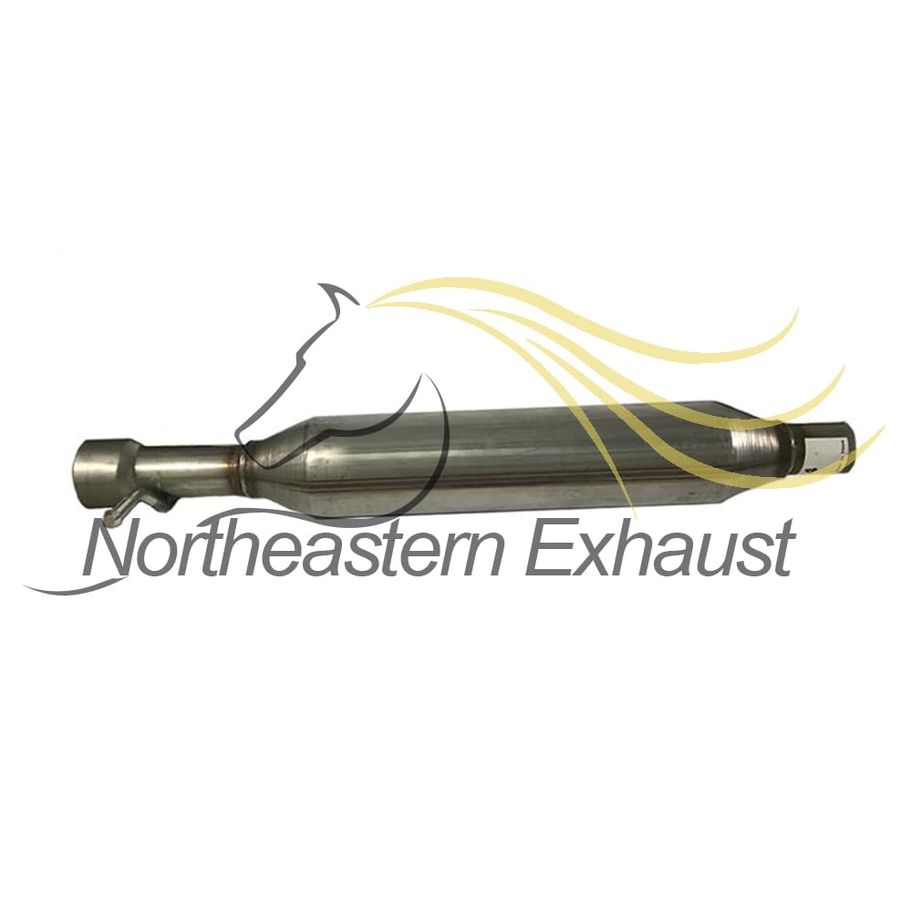 2008-2009 Pontiac G6 2.4L Exhaust Resonator, Intermediate Pipe, Muffler and Tail Pipe
