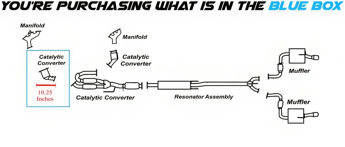 2009-2023 Nissan Maxima 3.5L Driver-Side Catalytic Converter - EPA Approved