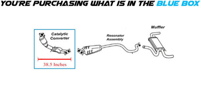Front Catalytic Converter for 2011-2016 Volvo S60 | 2008-2015 S80 | 2010-2016 XC60 | 2009-2015 XC70 | 3.0L