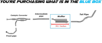 Exhaust Muffler for 2012 RAM 1500 | 2011-2012 RAM 2500 | 5.7L
