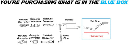 2005-2012 Nissan Pathfinder 4.0L Exhaust Tail Pipe