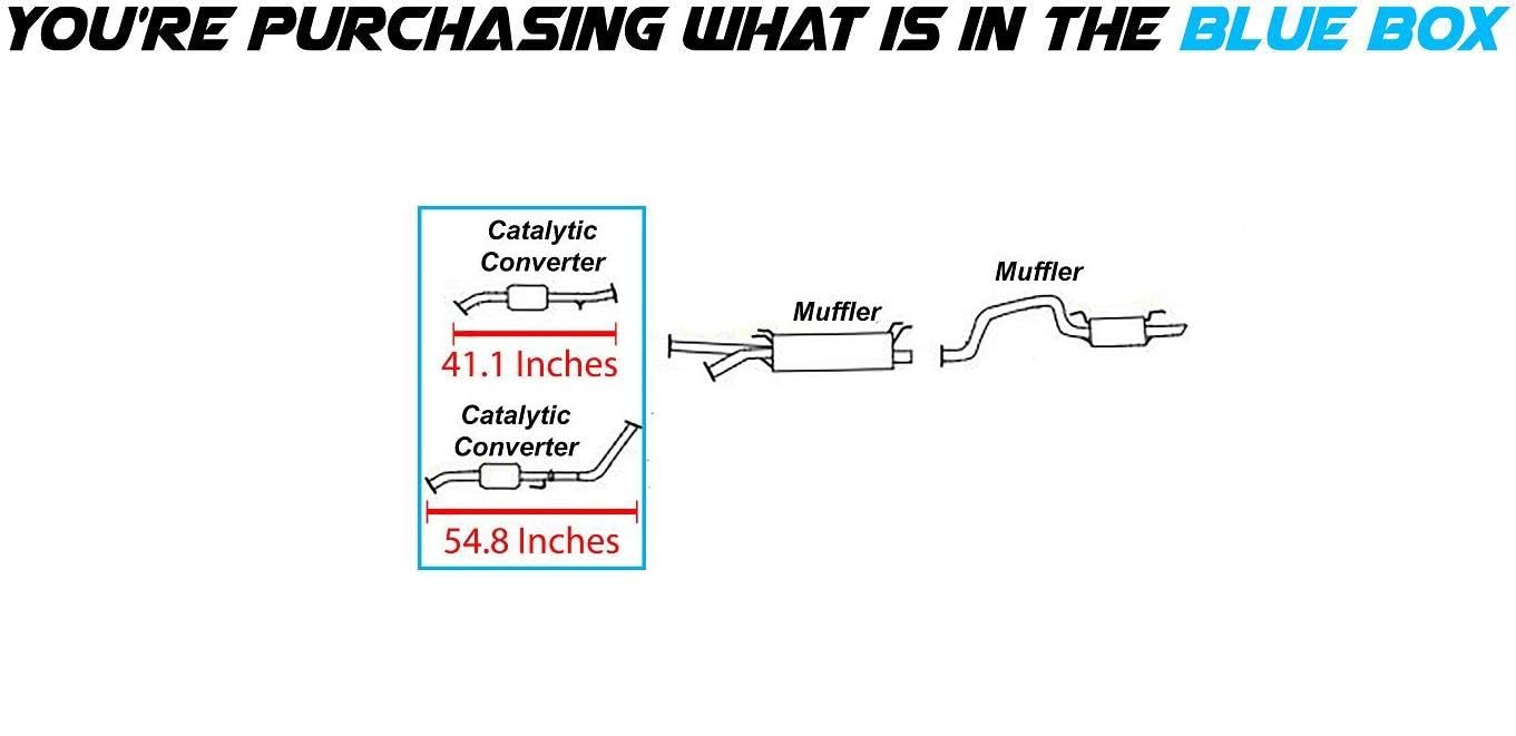 2001-2004 Toyota Sequoia 4.7L Passenger & Driver-side Catalytic Converters