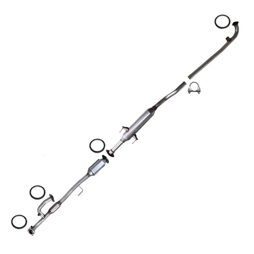 Rear Catalytic and Resonator Pipe for 2002-2006 Toyota Camry | 2002-2003 Lexus ES300 | 3.0L