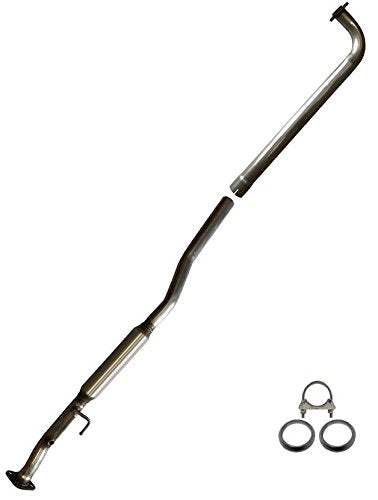 Northeastern Exhaust | Stainless Steel Exhaust Resonator Pipe Assembly Compatible for Lexus ES300 1997-1998 3.0L | Toyota Camry 1997-2001 3.0L | Toyota Solara 1999-2003 3.0L | Free Gaskets and Clamp Included