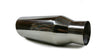 Universal Rolled Edge Angle Cut Exhaust Tip (2.5" Inlet, 4" Outlet, 18" Length)