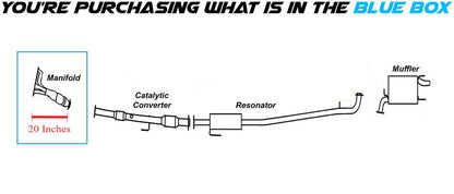 2010-2011 Toyota Camry 2.5L Manifold with Integrated Catalytic - Front