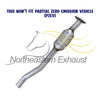2010-2017 Chevrolet Equinox 2.4L and 2010-2017 GMC Terrain 2.4L Catalytic Converter, Intermediate Pipe, Mufflers | Won't Fit PZEV