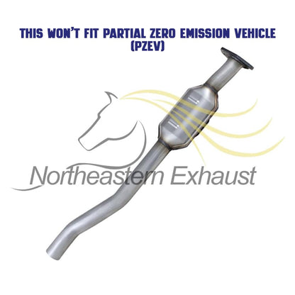 Catalytic Converter, Intermediate Pipe, Mufflers for 2010-2017 Chevrolet Equinox/GMC Terrain 2.4L | Won't Fit PZEV