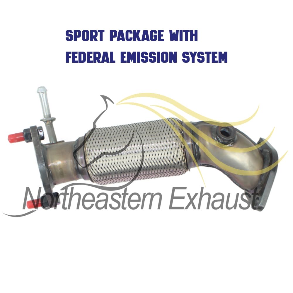 Front Exhaust Flex Pipe for 2011-2014 Hyundai Sonata 2.4L | 2013-2015 Kia Optima 2.0L | Federal Emissions System