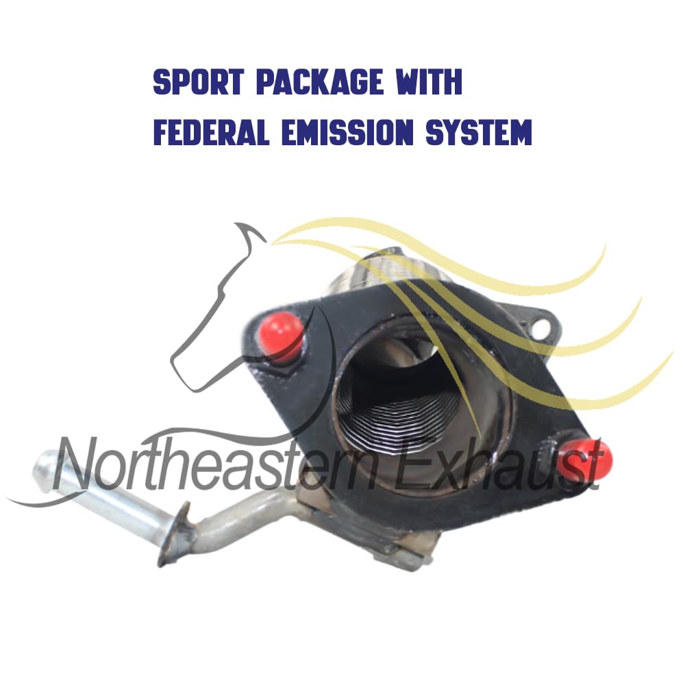 Front Exhaust Flex Pipe for 2011-2014 Hyundai Sonata 2.4L | 2013-2015 Kia Optima 2.0L | Federal Emissions System