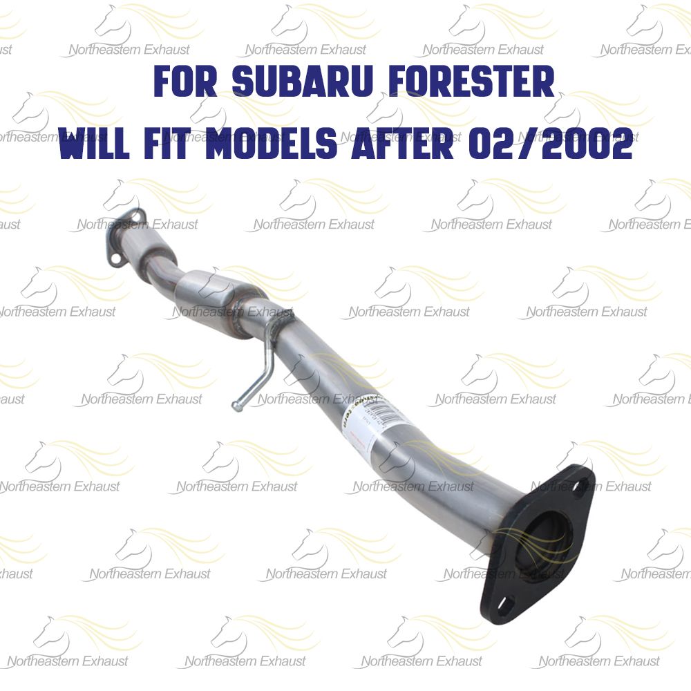 Exhaust Resonator Pipe for 2002-2005 Subaru Forester/Impreza 2.5L | 2005 Saab 9-2x 2.5L
