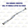 Exhaust Resonator Pipe for 2002-2005 Subaru Forester/Impreza 2.5L | 2005 Saab 9-2x 2.5L