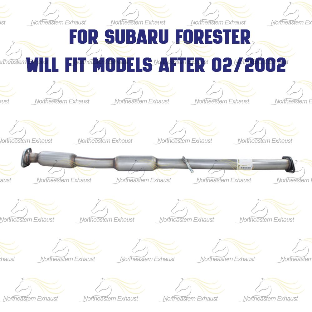 Exhaust Resonator Pipe for 2002-2005 Subaru Forester/Impreza 2.5L | 2005 Saab 9-2x 2.5L