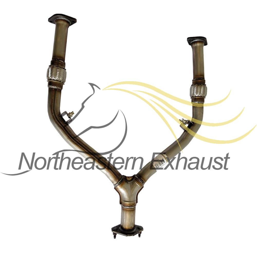 2003-2008 Infiniti FX35 3.5L Catalytic, Y Pipe, Resonator and Muffler Exhaust