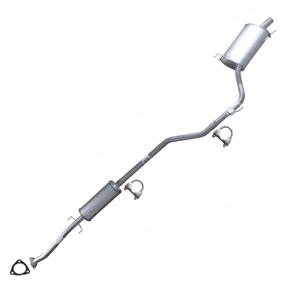 2008-2012 Honda Accord 2.4L 4Door Resonator Pipe & Muffler Exhaust System Kit
