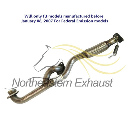 2001-2007 Ford Escape 3.0L Exhaust Front Flex Pipe