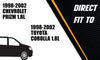 Exhaust Pipe for 1998-2002 Toyota Corolla and Chevrolet Prizm 1.8L