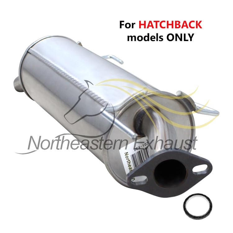 2007-2012 Nissan Versa 1.8L Exhaust Muffler - For Hatchback