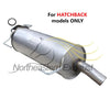 2007-2012 Nissan Versa 1.8L Exhaust Muffler - For Hatchback