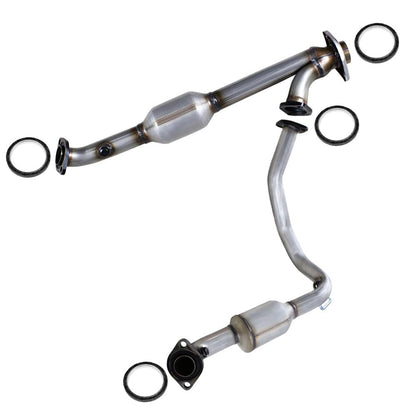 Pair of Rear Catalytic Converter for 2013-2023 Toyota 4Runner 4.0L | 2013-2014 FJ Cruiser 4.0L