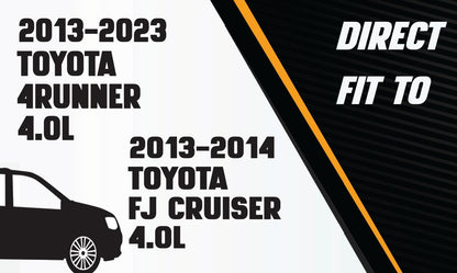 Pair of Rear Catalytic Converter for 2013-2023 Toyota 4Runner 4.0L | 2013-2014 FJ Cruiser 4.0L