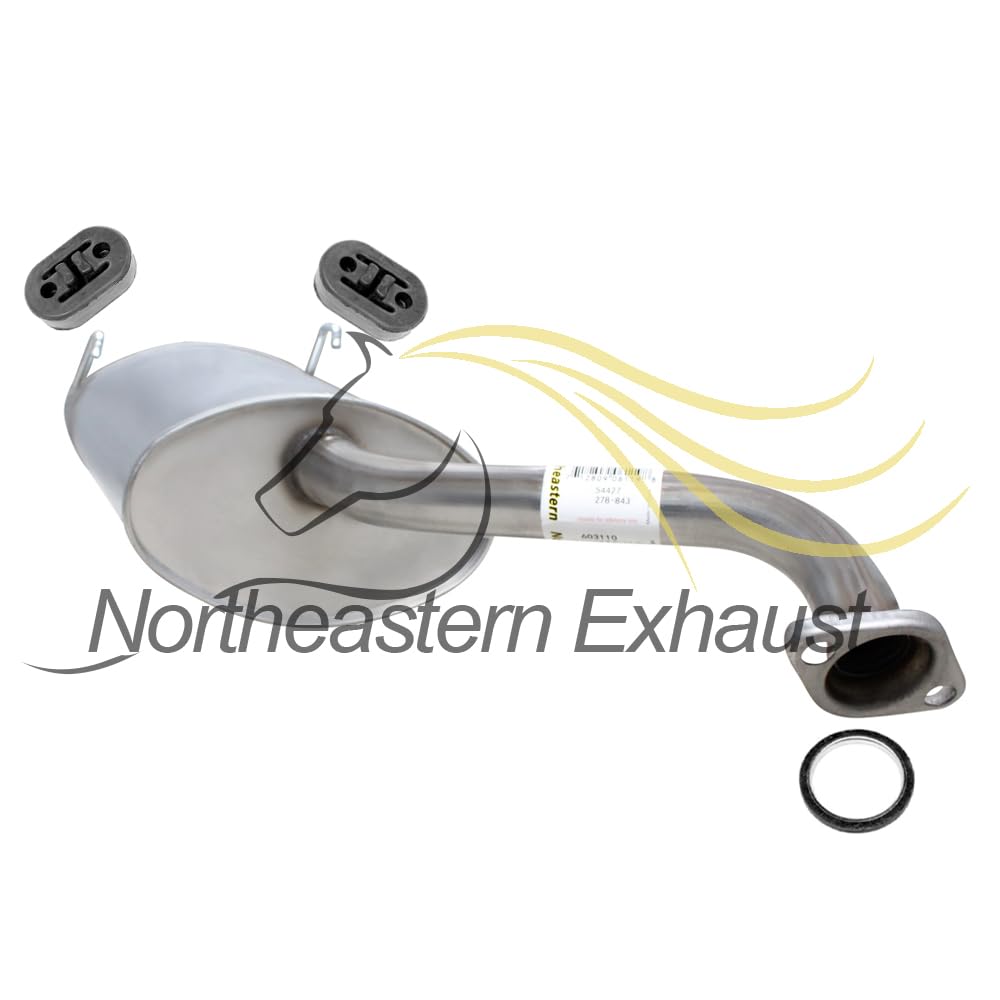 2002-2006 Honda CR-V 2.4L Exhaust Muffler - Rear | Direct-fit