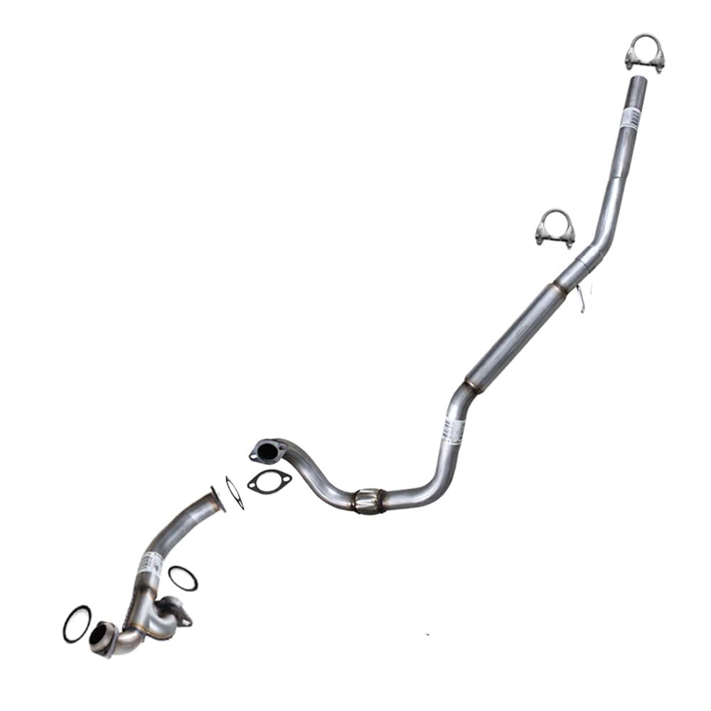 Northeastern Exhaust | Stainless Steel Exhaust Y-Pipe, Resonator Pipe Compatible for Dodge Grand Caravan 2008-2010 4.0L | Include Clamps and Gaskets