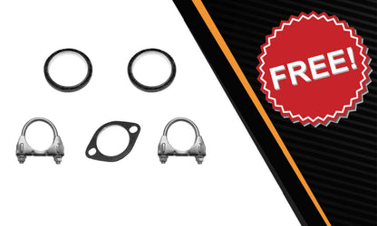 Northeastern Exhaust | Stainless Steel Exhaust Y-Pipe, Resonator Pipe Compatible for Dodge Grand Caravan 2008-2010 4.0L | Include Clamps and Gaskets