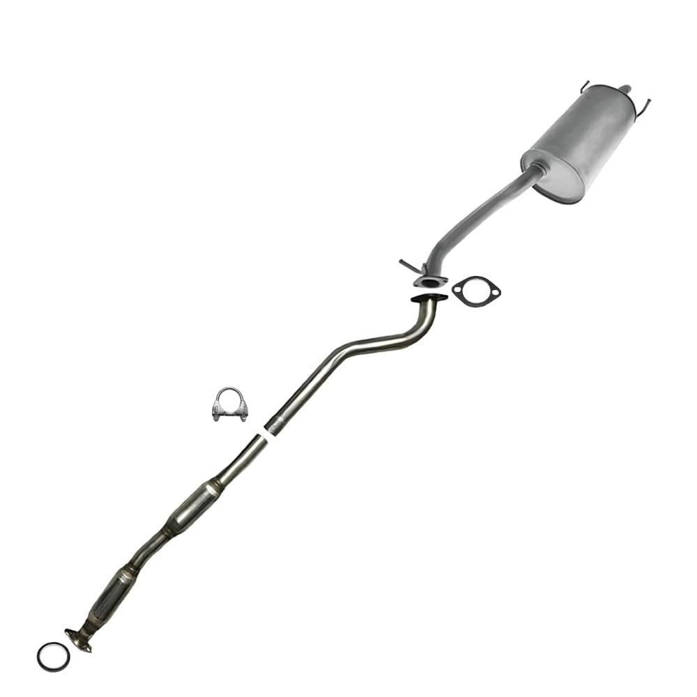2003 Subaru Baja 2.5L Resonator and Muffler Exhaust Kit