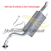 2003 Subaru Baja 2.5L Resonator and Muffler Exhaust Kit