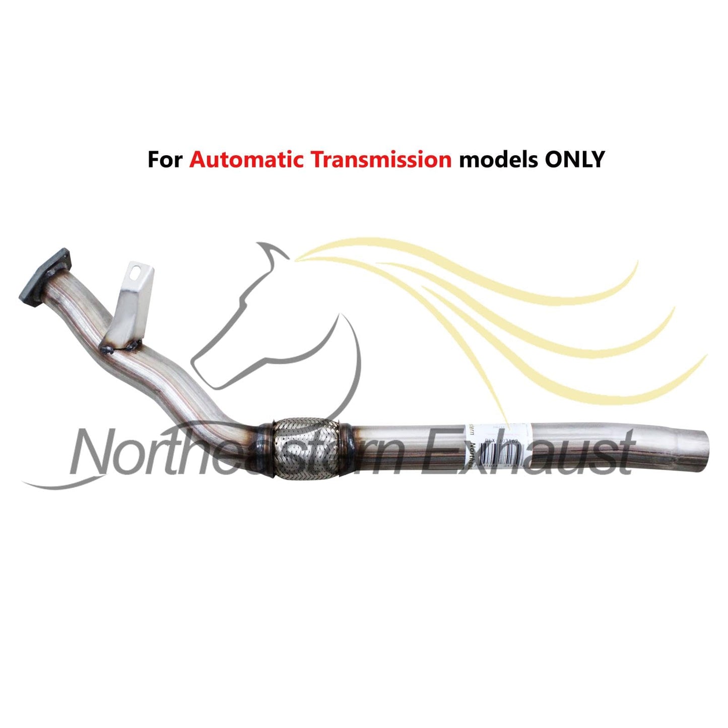2005-2009 Audi A4 Quattro 2.0L Front Exhaust Pipe