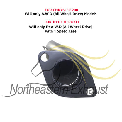 2014-2018 Jeep Cherokee 3.2L | 2015-2017 Chrysler 200 3.6L A.W.D Exhaust Front Pipe