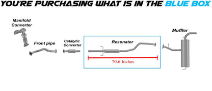 2005-2010 Scion TC 2.4L Exhaust Resonator Pipe