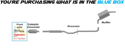 2000-2005 Buick Lesabre | 1999-2005 Buick Park Avenue | 2000-2005 Pontiac Bonneville | 3.8L Exhaust Front Pipe