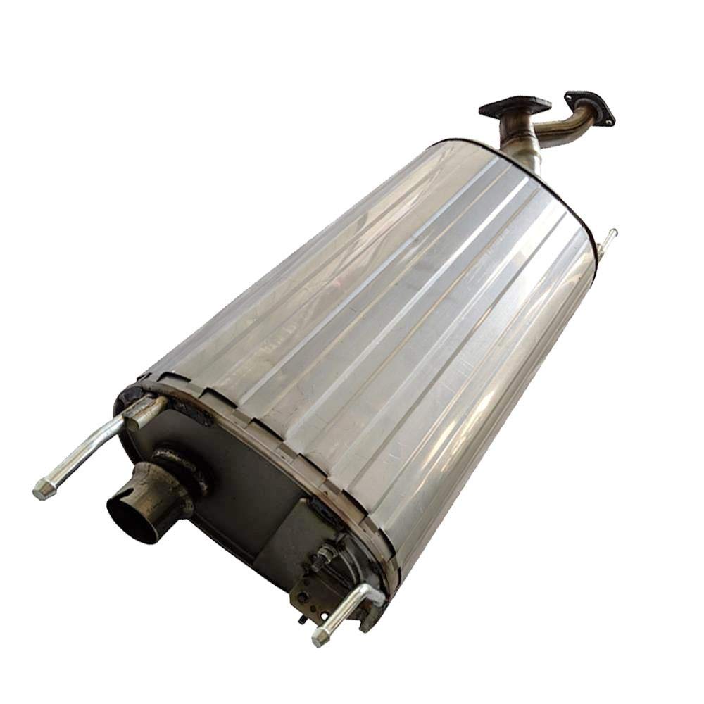 Northeastern Exhaust | Stainless Steel Muffler and Resonator Exhaust System Kit Compatible for Lexus LX470 1998-2005 | Toyota Land Cruiser 1998-2006 4.7L | Free Clamps and Gaskets Included