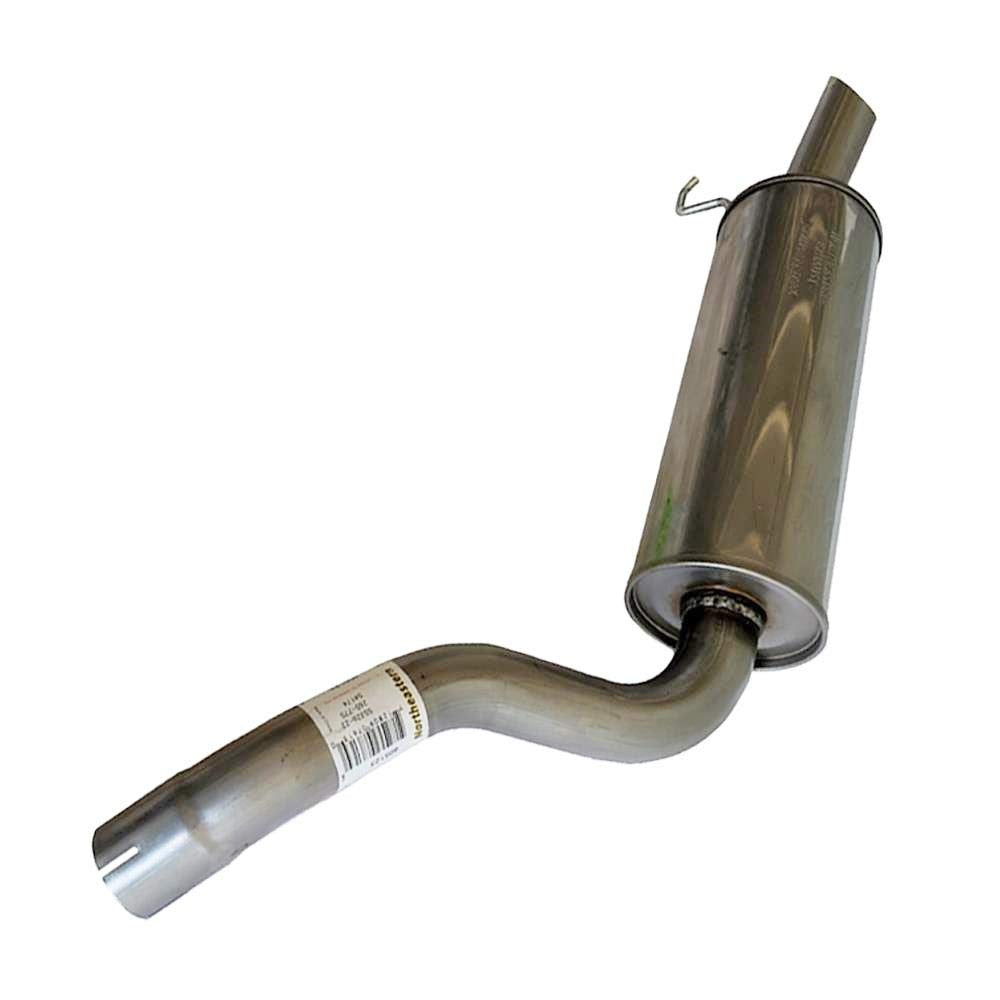 Northeastern Exhaust | Stainless Steel Muffler and Resonator Exhaust System Kit Compatible for Lexus LX470 1998-2005 | Toyota Land Cruiser 1998-2006 4.7L | Free Clamps and Gaskets Included